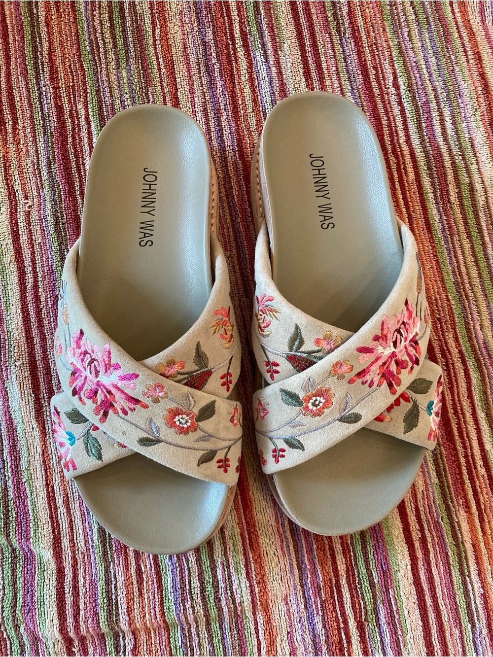 Johnny Was Viviana X Band Sandal